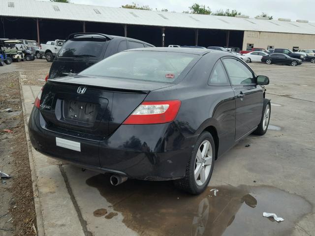 2HGFG12898H550787 - 2008 HONDA CIVIC EX Schwarz Foto 4