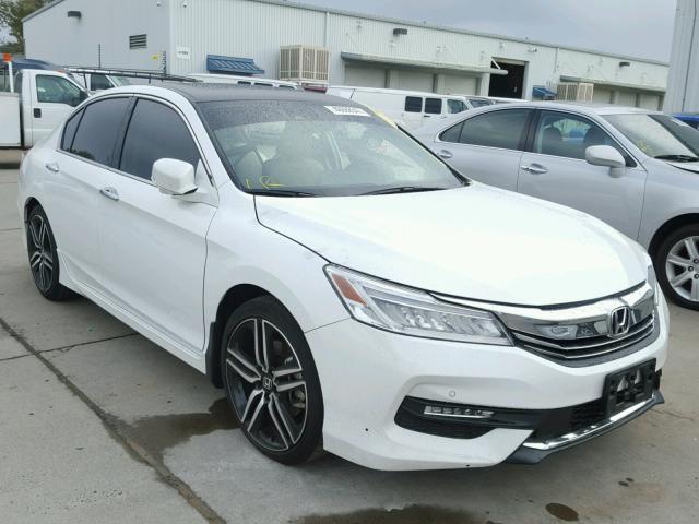 1HGCR3F97GA010671 - 2016 HONDA ACCORD TOU WHITE photo 1