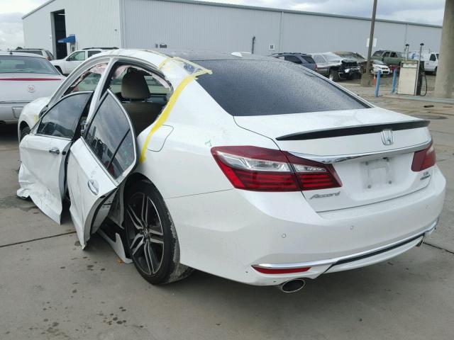 1HGCR3F97GA010671 - 2016 HONDA ACCORD TOU WHITE photo 3