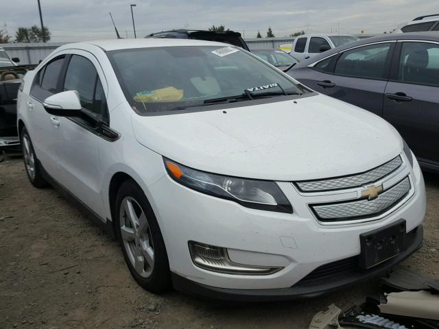 1G1RE6E46DU103003 - 2013 CHEVROLET VOLT WHITE photo 1