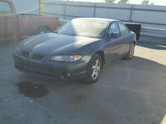 1G2WK52J31F188524 - 2001 PONTIAC GRAND PRIX 绿色 照片 2