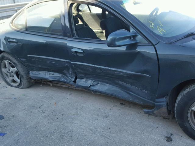 1G2WK52J31F188524 - 2001 PONTIAC GRAND PRIX 绿色 照片 9