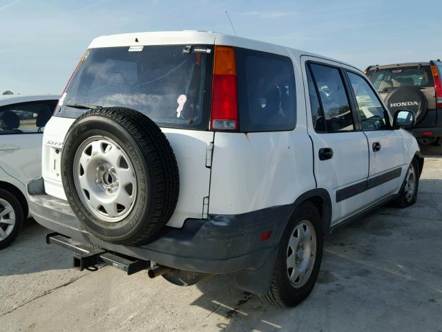 JHLRD28411C004852 - 2001 HONDA CR-V LX WHITE photo 4