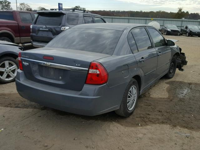 1G1ZS58F68F140580 - 2008 CHEVROLET MALIBU LS BLUE photo 4