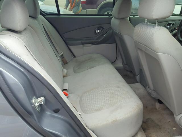 1G1ZS58F68F140580 - 2008 CHEVROLET MALIBU LS BLUE photo 6