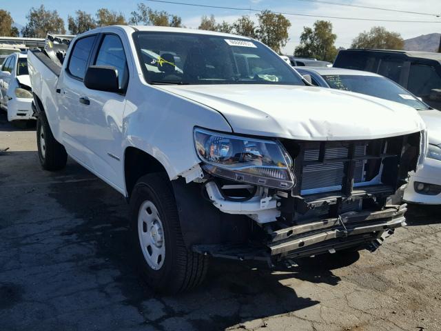 1GCGSBEN1J1105750 - 2018 CHEVROLET COLORADO WHITE photo 1