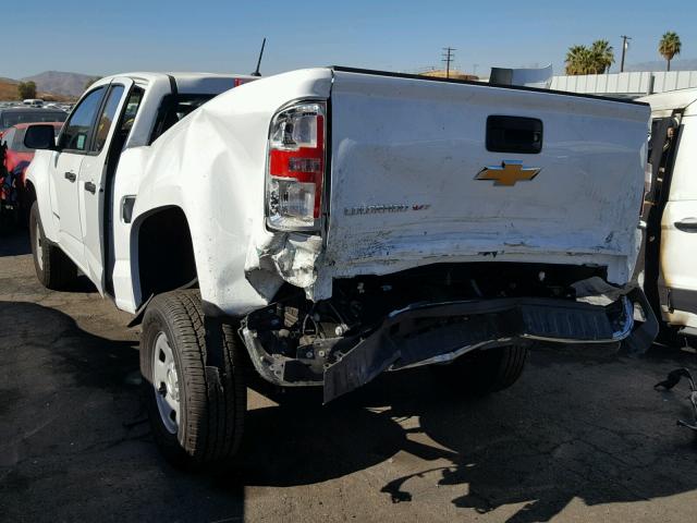 1GCGSBEN1J1105750 - 2018 CHEVROLET COLORADO WHITE photo 3