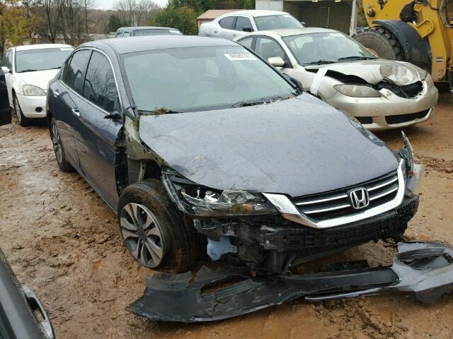 1HGCR2F32FA230529 - 2015 HONDA ACCORD LX GRAY photo 1