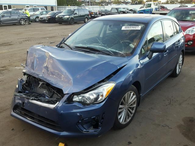 JF1GPAD60D2896010 - 2013 SUBARU IMPREZA PR BLUE photo 2