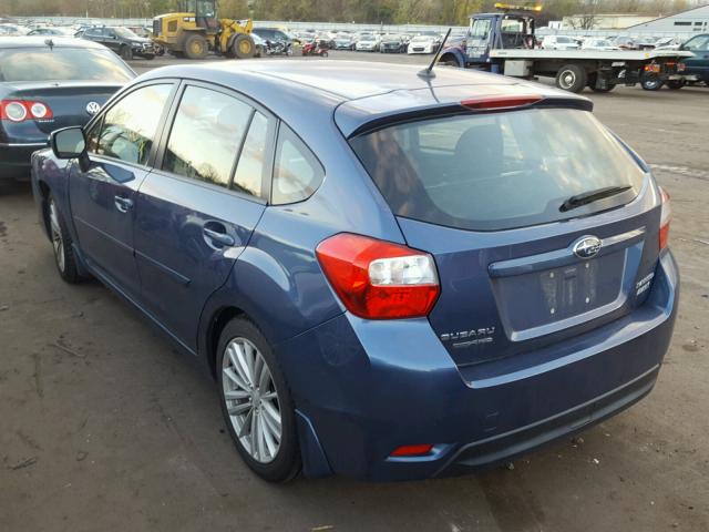 JF1GPAD60D2896010 - 2013 SUBARU IMPREZA PR BLUE photo 3