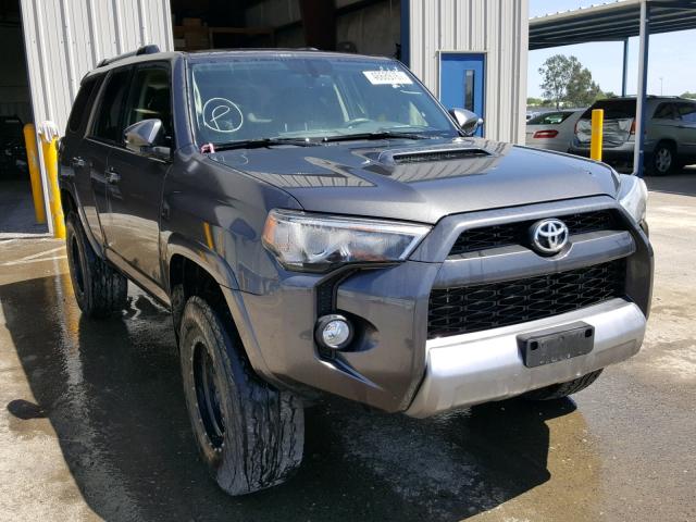 JTEBU5JR3G5325533 - 2016 TOYOTA 4RUNNER SR GRAY photo 1