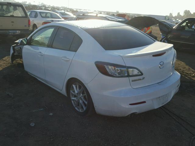 JM1BL1V99C1673591 - 2012 MAZDA 3 S WHITE photo 3