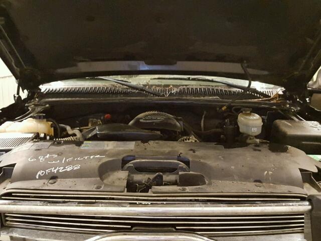 2GCEK13TX41420662 - 2004 CHEVROLET SILVERADO BLACK photo 7