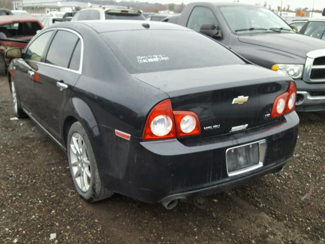 1G1ZK577X8F186388 - 2008 CHEVROLET MALIBU BLACK photo 3