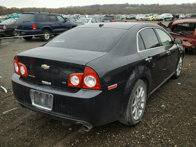 1G1ZK577X8F186388 - 2008 CHEVROLET MALIBU BLACK photo 4