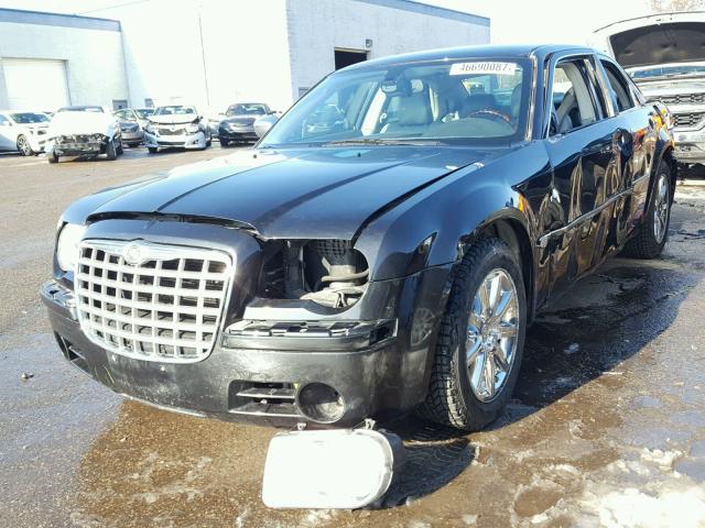 2C3KA63H97H724290 - 2007 CHRYSLER 300C BLACK photo 2