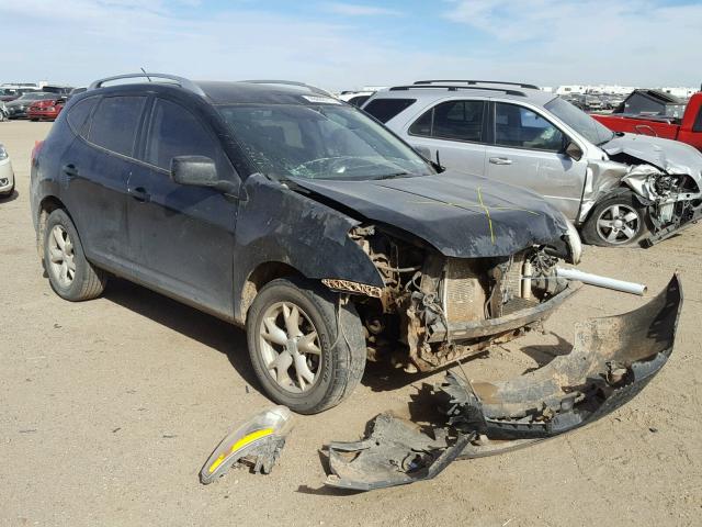 JN8AS58TX8W004581 - 2008 NISSAN ROGUE BLACK photo 1