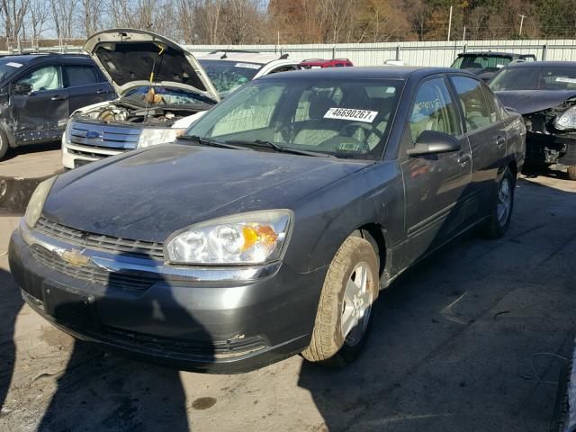 1G1ZT54814F243839 - 2004 CHEVROLET MALIBU LS ნაცრისფერი ფოტო 2