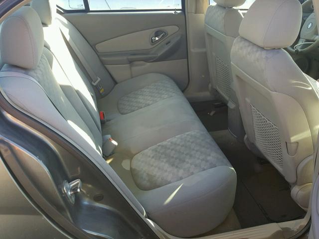 1G1ZT54814F243839 - 2004 CHEVROLET MALIBU LS ნაცრისფერი ფოტო 6