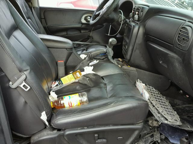 1GNDT13S672306380 - 2007 CHEVROLET TRAILBLAZE GRAY photo 5