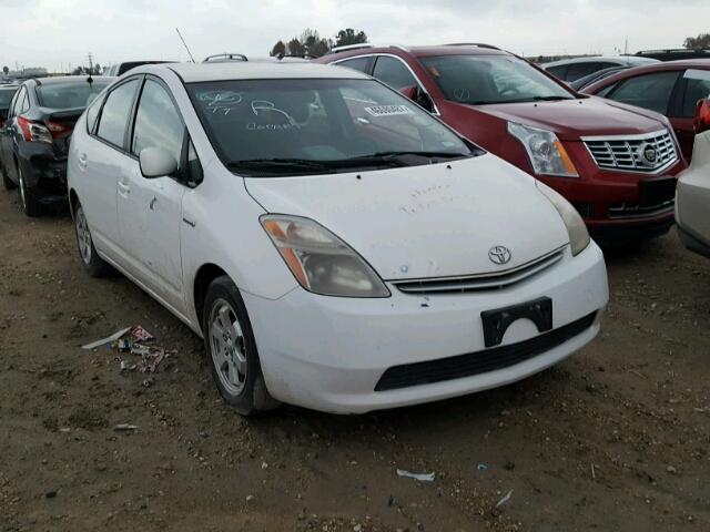 JTDKB20U497839493 - 2009 TOYOTA PRIUS WHITE photo 1