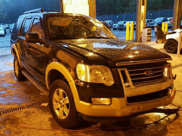 1FMEU7EE3AUA37203 - 2010 FORD EXPLORER E BLACK photo 1