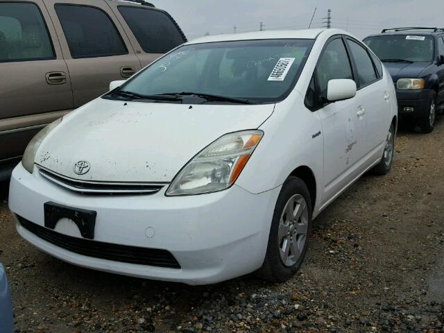 JTDKB20U693477691 - 2009 TOYOTA PRIUS WHITE photo 2