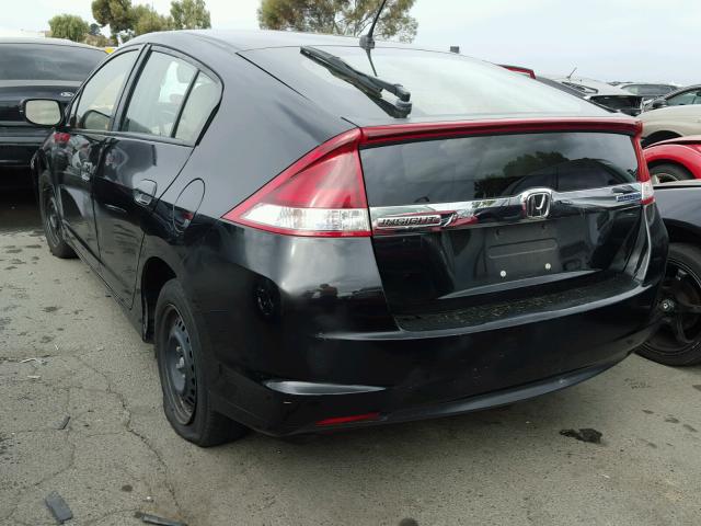 JHMZE2H34ES002072 - 2014 HONDA INSIGHT BLACK photo 3