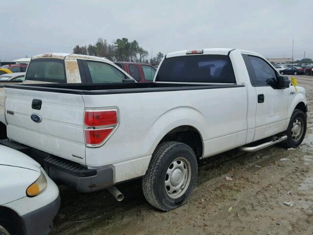 1FTMF1CM9BKD38444 - 2011 FORD F150 WHITE photo 4