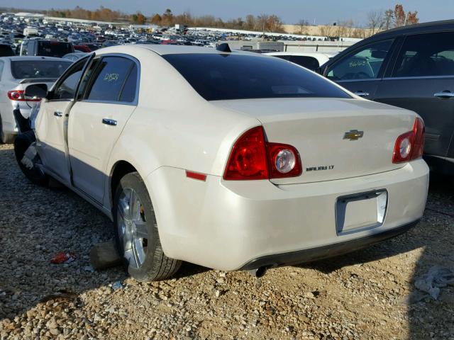 1G1ZC5E01CF330728 - 2012 CHEVROLET MALIBU 1LT 白色 照片 3