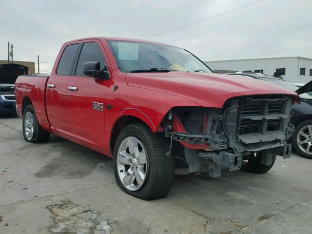 1C6RR6GT6ES287198 - 2014 RAM 1500 SLT RED photo 1