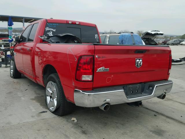 1C6RR6GT6ES287198 - 2014 RAM 1500 SLT RED photo 3