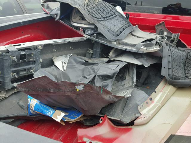 1C6RR6GT6ES287198 - 2014 RAM 1500 SLT RED photo 9