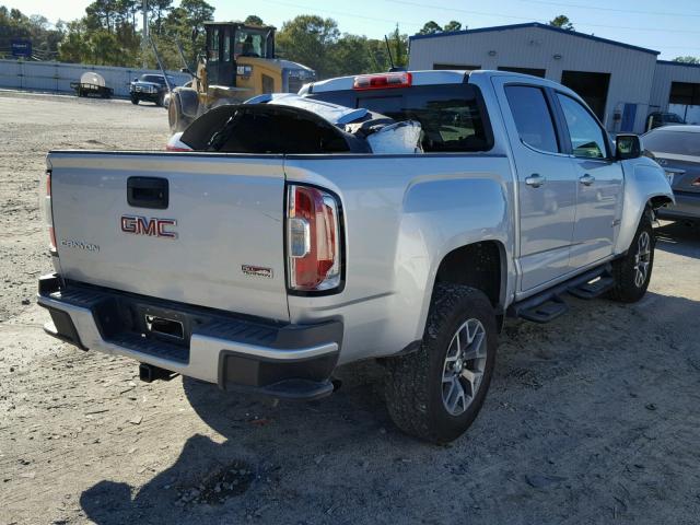 1GTG6CE33G1194450 - 2016 GMC CANYON SLE SILVER photo 4