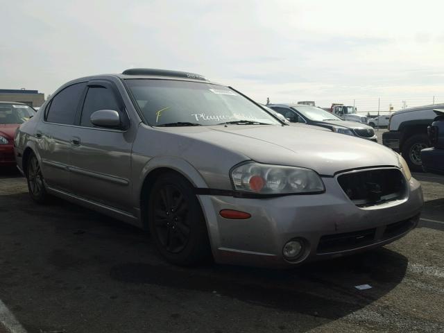 JN1DA31D92T433774 - 2002 NISSAN MAXIMA GLE GRAY photo 1