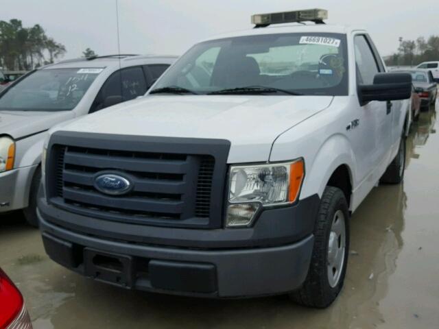 1FTRF12W29KC04829 - 2009 FORD F150 WHITE photo 2