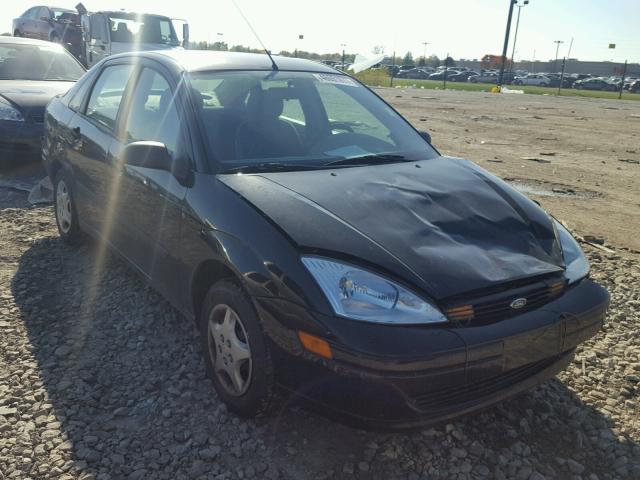 1FAFP33P82W250558 - 2002 FORD FOCUS LX BLACK photo 1