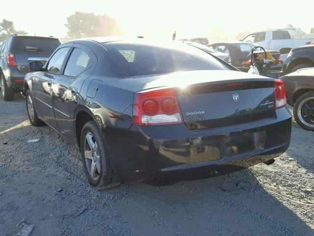 2B3CA3CV8AH140475 - 2010 DODGE CHARGER SX BLACK photo 3