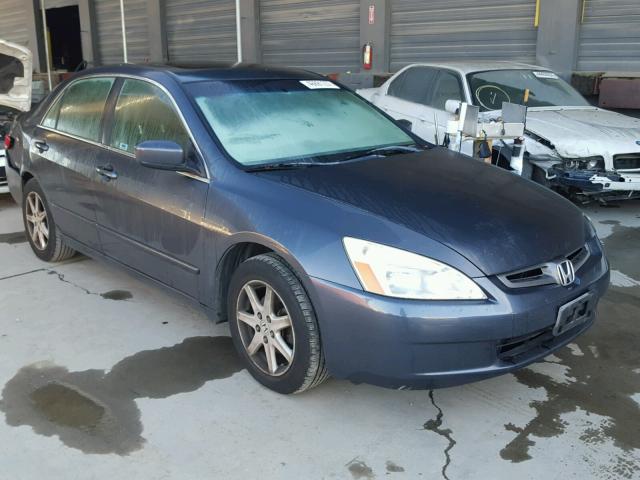 1HGCM66573A041538 - 2003 HONDA ACCORD EX BLUE photo 1