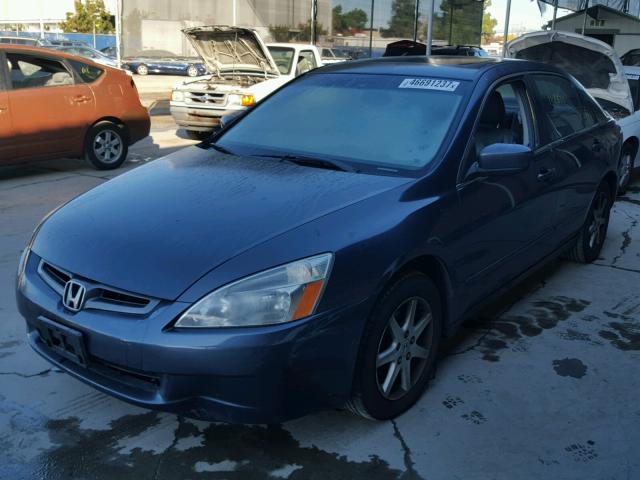 1HGCM66573A041538 - 2003 HONDA ACCORD EX BLUE photo 2