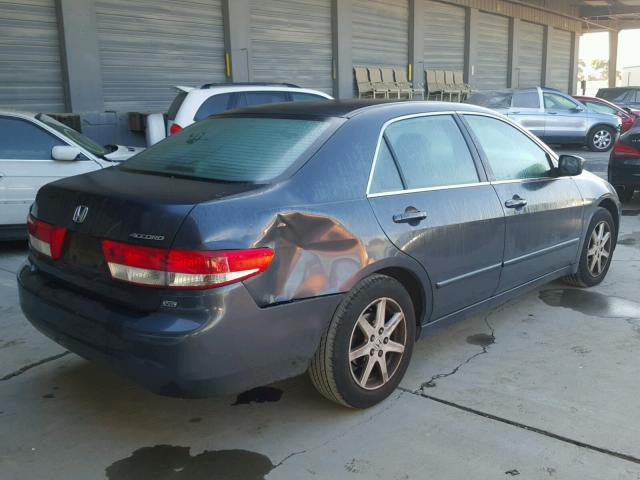 1HGCM66573A041538 - 2003 HONDA ACCORD EX BLUE photo 4