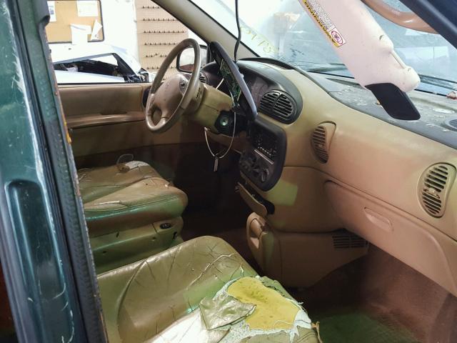 1B4GP74L3XB608470 - 1999 DODGE GRAND CARA GREEN photo 5