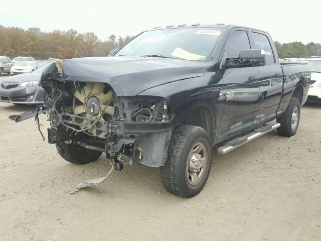 3C6UD5CL6CG130123 - 2012 DODGE RAM 2500 S BLACK photo 2