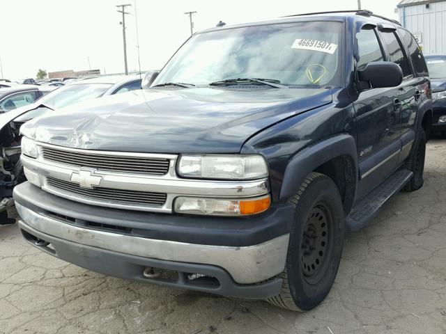 1GNEK13ZX3J167648 - 2003 CHEVROLET TAHOE BLACK photo 2