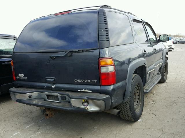 1GNEK13ZX3J167648 - 2003 CHEVROLET TAHOE BLACK photo 4