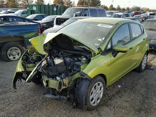 3FADP4EJ0CM176544 - 2012 FORD FIESTA SE GREEN photo 2