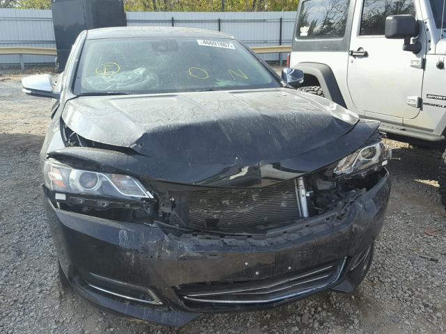 1G1165S32FU114146 - 2015 CHEVROLET IMPALA LTZ BLACK photo 9