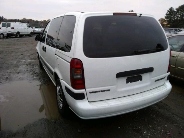 1GNDU23E23D221824 - 2003 CHEVROLET VENTURE EC WHITE photo 3