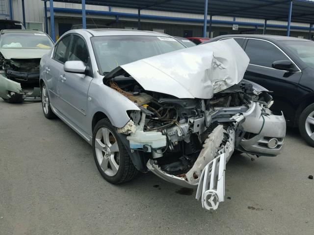 JM1BK323141190063 - 2004 MAZDA 3 S SILVER photo 1