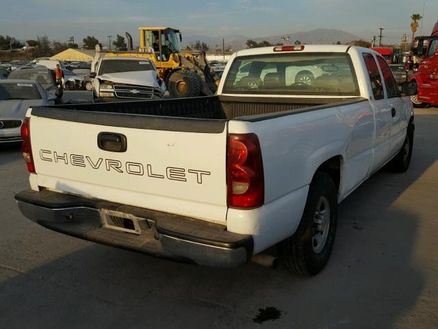 1GCEC19V83E315041 - 2003 CHEVROLET SILVERADO WHITE photo 4